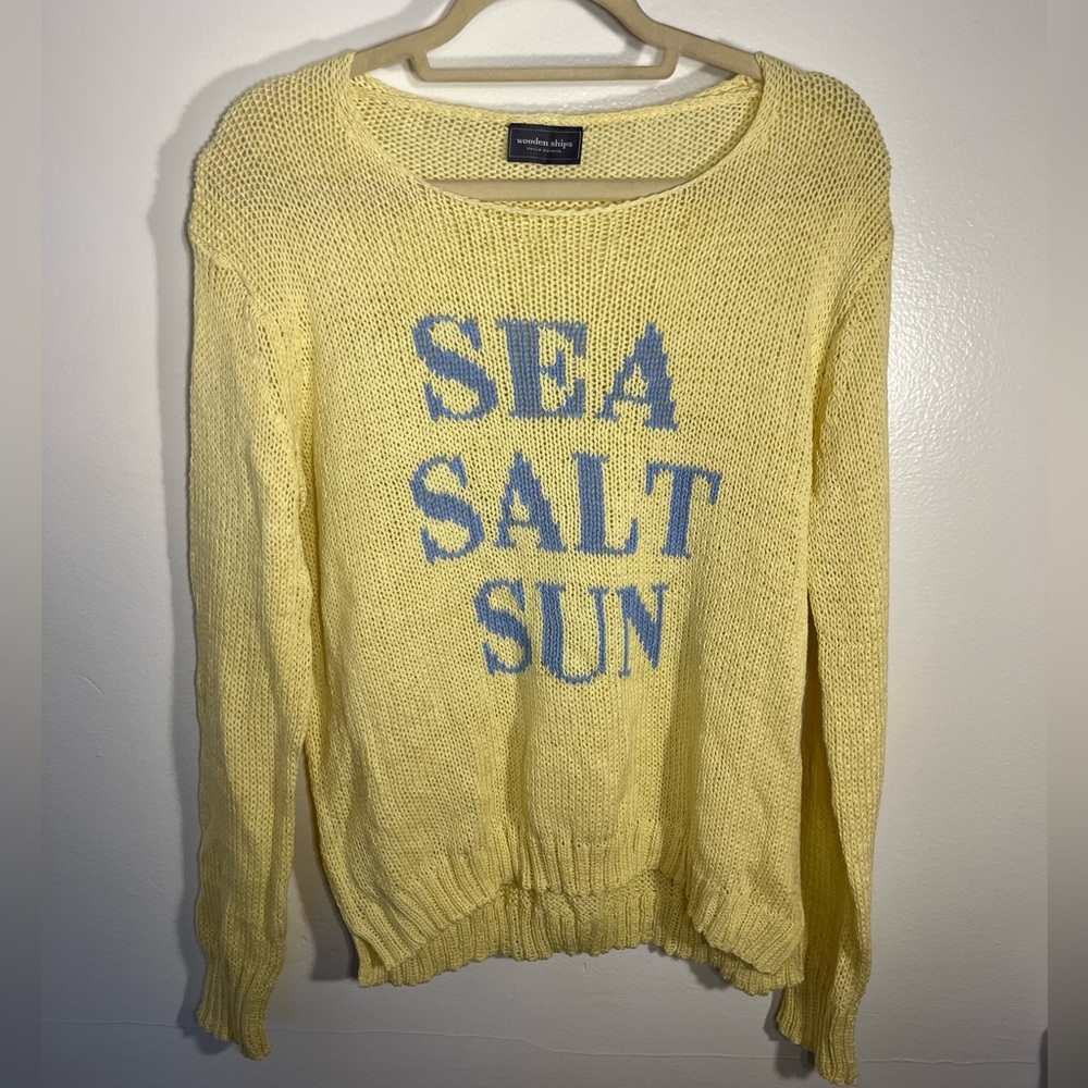 Wooden Ships light sweater